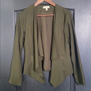 Dark green blazer